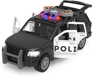 DRIVEN by Battat– Micro Police SUV – Toy Car with Lights and Sound – Rescue Cars and Toys for Kids Aged 3 and Up WH1127Z
