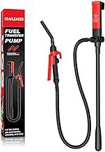 Portable Power Battery Fuel Pump, Battery Operated Transfer Pumps with Quick Stop Nozzle,Water & Fuel Transfer Pump for Gasoline Diesel Oil Gas Water Fish Tank