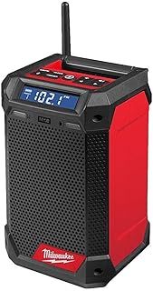 Milwaukee M12RCDAB+0 12v Cordless Dab Radio Charger Unit Only, Black