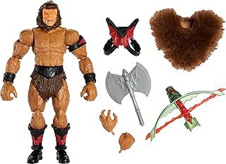 Masters of the Universe Masterverse Action Figure Grizzlor of the Evil Horde Deluxe MOTU Collectible with Swap Parts, Battle Weapons, HLB48