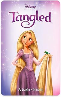 Yoto Disney Junior Novels: Tangled – Kids Audio Card for Use with Player & Mini All-in-1 Audio Device, Educational Screen-Free Listening with Fun Stories for Playtime, Bedtime & Travel, Ages 6+
