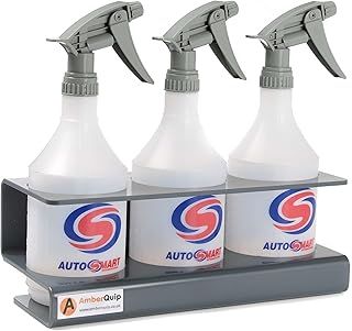 Storage Holder Suitable for 750ml Spray Trigger Bottles with a diameter of 87mm. Ideal Valeting/Detailing. Wall Mountable. Attach to Van Racking