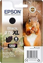 Epson 378XL Black Squirrel High Yield Genuine, Claria Photo HD Ink Cartridge