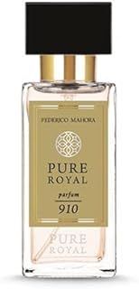 FM World Perfume PURE ROYAL 910 50 ml - Women's or Men's Perfumes – For Women or Men – Fragrance - Intricate Composition - Every Day and for Special Occasions - Perfect as a Gift