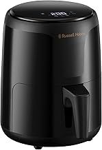 Russell Hobbs Compact Rapid Digital Air Fryer 1.8L [7 Cooking Functions] Energy Saving, Dishwasher Safe parts, Touch screen, Removable basket, Timer, Max Temp 200°C, No oil, Grill, Bake, 26500