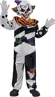 Spooktacular Creations Scary Clown Costume Kids Deluxe Set for Halloween Dress Up Party, Role Play and Carnival Cosplay