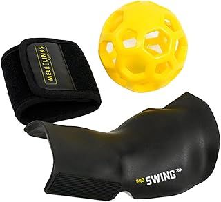 Golf Swing Trainer Ball, Golf Training Aids,Golf Swing Trainer Aid Golf Smart Ball, Smart Ball Posture Corrector With Corrective Wristband And Ball,Wrist Trainer For Golfer Beginner
