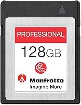 Manfrotto 128GB Professional Memory Card, PCIe 3.0, CFexpress Type B,for pro DSLRs and Advanced CSC Cameras
