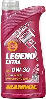 Mannol 1 Litre Legend Extra 0W-30 Engine Oil 7919 API SP Universal Bi-Synthetic PAO And Ester Technology