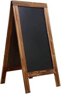H86 CM Pavement Board Advertising A Board Pavement Chalkboard Signs Sandwich Blackboard for Party/Wedding/Cafe Shop/Pub - Normal Chalk & Liquid Chalk