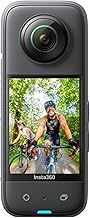Insta360 X3 Standard Bundle - Waterproof 360° Action Camera with 1/2 Inch Sensor, 5.7K 360°, 72MP 360° Photos, 4K Single-Lens, 60fps Me Mode, Stabilization, 2.29" Touchscreen, AI Editing