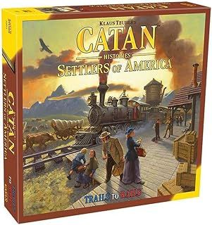 CATAN | Histories Settlers of America | Board Game | Ages 12+ | 3-4 Players | 90 Minutes Minutes Playing Time
