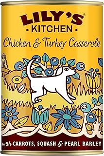 Lily's Kitchen Natural Adult Wet Dog Food Tin Chicken & Turkey 6 x 400g