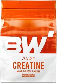Pure Creatine Monohydrate Powder - Unflavoured 1kg - for Strength, Performance & Recovery - Bodybuilding Warehouse