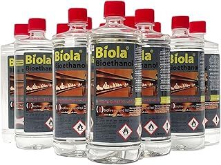 12L BIOETHANOL 'BIOLA' SUPERIOR FUEL FREE NEXT DAY DELIVERY UK and IRELAND (Mon - Fri) For use in fires and stoves.