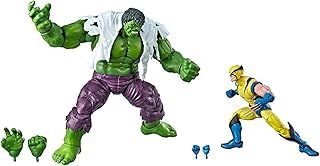 Marvel Legends 80th Anniversary Wolverine and Hulk 6-Inch Action Figures - Exclusive