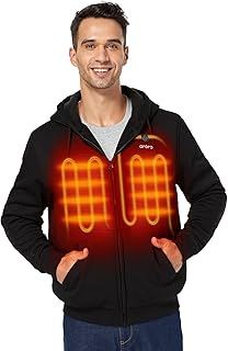 ORORO Heated Hoodie with Power Bank Heated Sweatshirt for Men and Women - Charger Not Included
