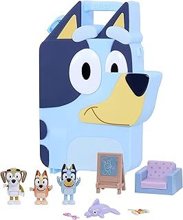 Bluey Deluxe Collector Case, 2.5-3 inch Figures