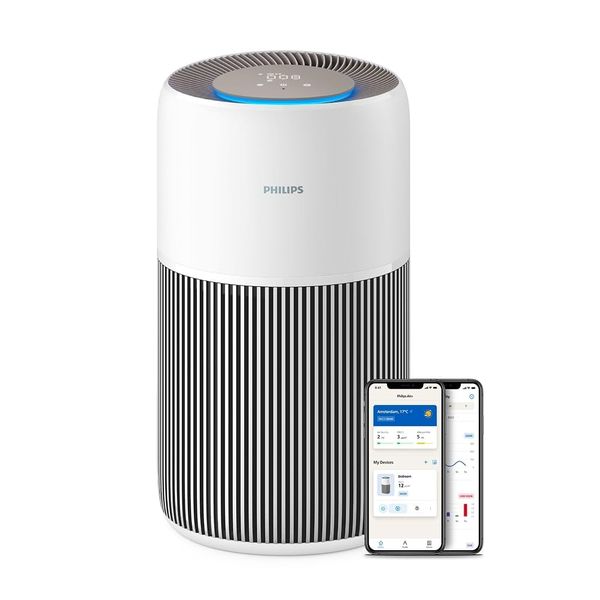 Philips Air Purifier 2200 Series, HEPA NanoProtect + Active Carbon, 109m²