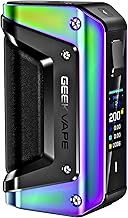 GEEKVAPE Aegis Legend 3 Vape Mod - 200W Sub Ohm, MTL and DTL Vaping, Multiple Modes, Threaded 510 Connection, Requires 2 x 18650 Battery (Sold Separately), No Nicotine (Rain Bow)