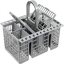 Spares2go Dishwasher Cutlery Basket Universal Cage compatible with Hotpoint fits Indesit fits Whirlpool C00257140 (Detachable Handle)