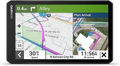 Garmin dēzl LGV710, HGV Truck GPS Sat Nav, 7" display, Custom Truck Routing, Birdseye Direct Satellite Imagery, Route Overview, HGV Parking, Truck & Trailer Services feature, EU maps,Live Traffic