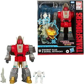 Transformers Toys Studio Series 86-07 Leader Class The The Movie 1986 Dinobot Slug Action Figures, Ages 8 and Up, 8.5-inch