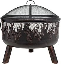 La Hacienda Wildfire Steel Firebowl with Grill