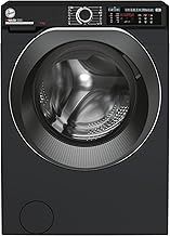 Hoover H-WASH 500 11kg Freestanding Washing Machine, 1400 RPM, A Rated, ECO‑Power Inverter Motor, hOn App, 60 Programmes, Care Dose, Power Care System, Black, 60x62x85 cm ‑ HW 411AMBCB/1-80