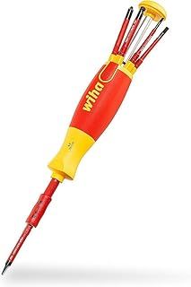 Wiha 38613, Schlitz/PH/SL+PZ (Klemmschrauben) im Blister, Red Yellow