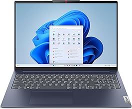 Lenovo IdeaPad Slim 5 | 16 inch WUXGA Laptop | Intel Core i5-12450H | 16GB RAM | 1TB SSD |Windows 11 Home | Abyss Blue