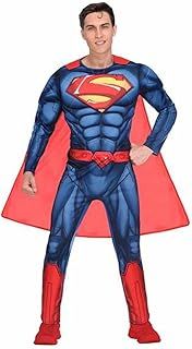 amscan Men Adult Superman Classic Superhero Costume Fancy Dress