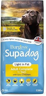 Burgess Supadog Light in Fat dry dog food 12.5 kg