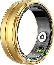 findtime Smart Ring Fitness Ring Heart Rate Monitor Sleep Tracker Blood Oxygen Pedometer Calories Step Counter Fitness Tracker Health Ring 5ATM Waterproof Smart Rings for Men Women