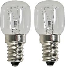 SPARES2GO Light Bulb Lamp for Zanussi Oven Cooker (Pack of 2, 25w, SES, E14)