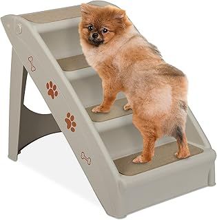 Foldable Stairs for Pets, Dogs, Cats Portable Steps Collapsible Lightweight Ladders