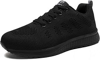 MINBEI Womens Sneakers Lightweight Ladies Trainers Breathable Woman Running Shoes Daily Walking Outdoor Fitness Athletic Lace Up Flat Fitness Air Sports Shoes