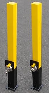 2 x Security Posts Removable Heavy Duty with Padlock, Part no; LMX1835