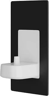 ProofVision Black Metal In-Wall Electric Toothbrush Charger - PV10P-B-FR