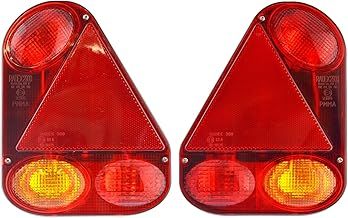AB Tools Trailer Lights Radex Right & Left for Ifor Williams, Indespension Lamp TR221_203