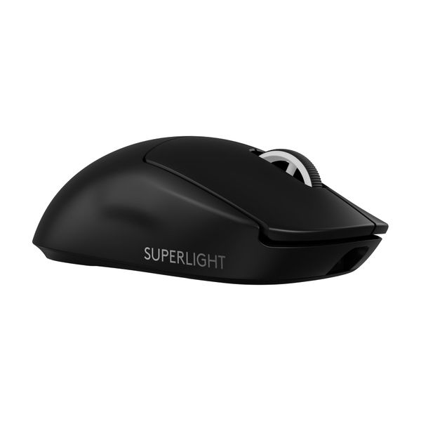 Logitech G PRO X Superlight 2 wireless gaming mouse, 60 g pro-grade mouse with 5 programmable buttons, 44k Dpi sensor, 8 kHz report rate, USB-C charging for PC/Mac - Black