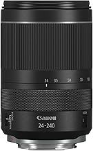 Canon RF Lens 24-240mm F4-6.3 IS USM - 10x Wide-Angle Standard and Telephoto Camera Lens for Wildlife, Landscape & Street | Canon EOS R System Compatible Camera Lens