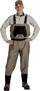 Caddis Men's Taupe Affordable Breathable Stocking Foot Wader