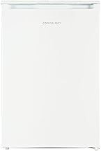 Cookology UCFR130WH under counter Freestanding Fridge in White - 130 Litre Capacity - Adjustable Temperature Control & Legs - Reversible Door