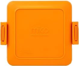 Morphy Richards 511644 MICO Toastie Toasted Sandwich Maker Microwavable Cookware, Silicone and Coated Metal, 350 W, Orange