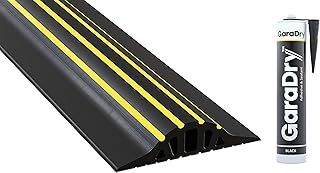 30mm High Garage Door Threshold Seal Kit 2.52m Length | Flexible PVC | Complete Kit Includes 1 Adhesive | GaraDry