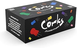 Ginger Fox Corks Family Party Game | Easy to Play | Fast and Furious Game of Elimination | Fun for Large Groups of All Ages | Laugh-out-Loud Entertainment