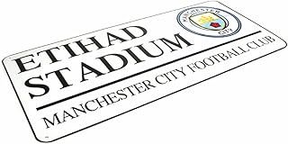 Manchester City FC Football Metal Wall Road Street Sign Etihad Stadium Official