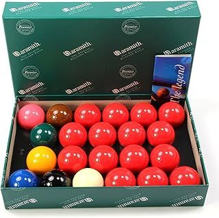 Aramtih, Snooker/Pool Ball Set, Large, 5.23 cm, Premier Set