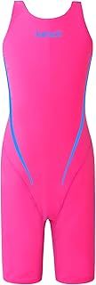 karrack Girls Swimming Suit Sports Conjoined Girls Training Competition Children Swimming Suit